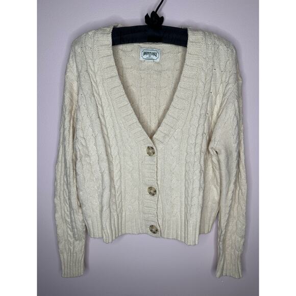 American Eagle Outfitters Tops - American Eagle Beige Women’s Sweater Cardigan